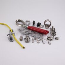 Edelstahlzubehör  für Draht &amp; Seil