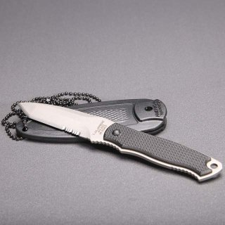Herbertz Neck-Knife mit Tantoschliff  aus AISI420 Stahl