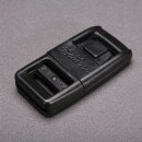 Fixlock 720   Steckschnalle 20mm schwarz