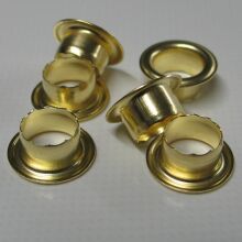 Prym K Öse | 10mm | Messing gelb | einteilig