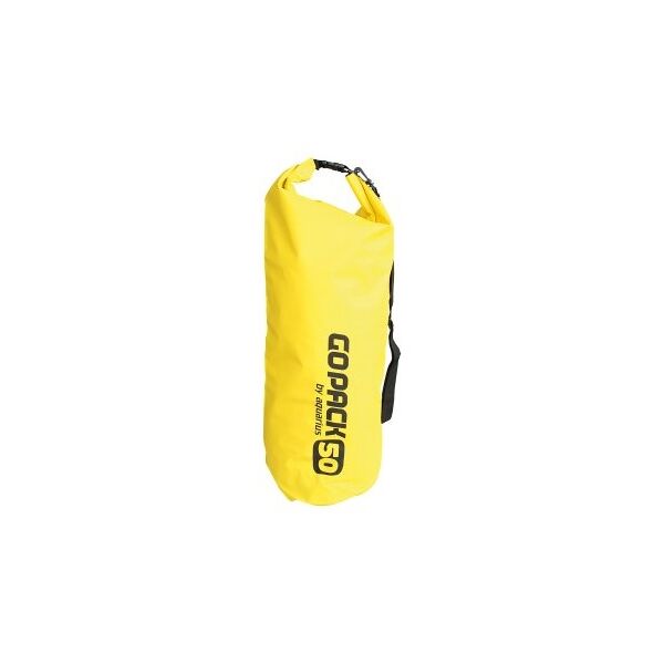 Packsack wasserdicht - 50 Liter gelb