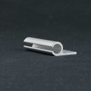 Aluminium - Kederschiene Wandmontage 7,5mm eloxiert