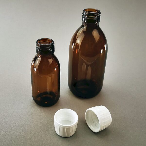 Apothekerflasche inkl. diffusionssicheren Deckel, € 2,05