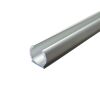 Aluminium Kederschiene C-Profil | 5m | 7,5mm | eloxiert