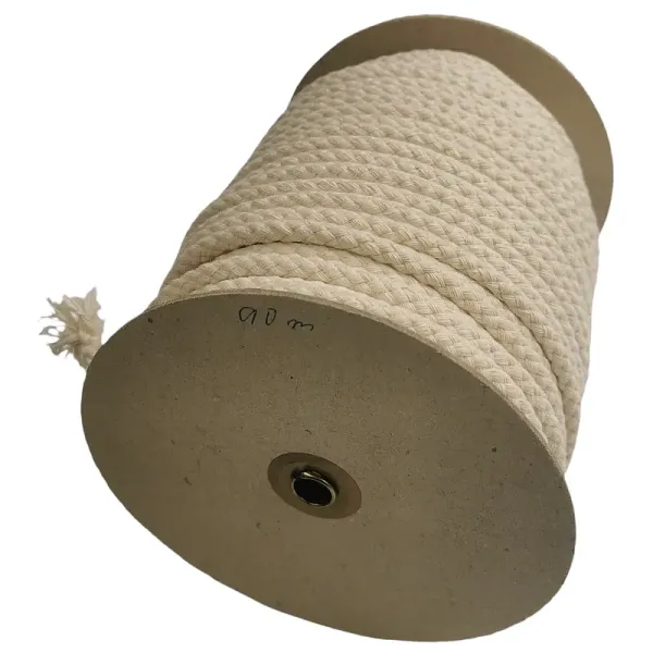 Baumwollseil 8mm | natur | 90m Rolle