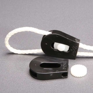 Fixlock - Kordelstopper CordLoc  CL195  schwarz für 4,0mm Seil