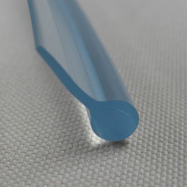 Kederband 7,5mm | einfahnig | pvc  transparent