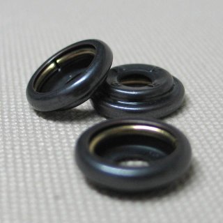 Prym Ringfeder-Druckknopf 15mm - Ringfeder geschwärzt (Socket)