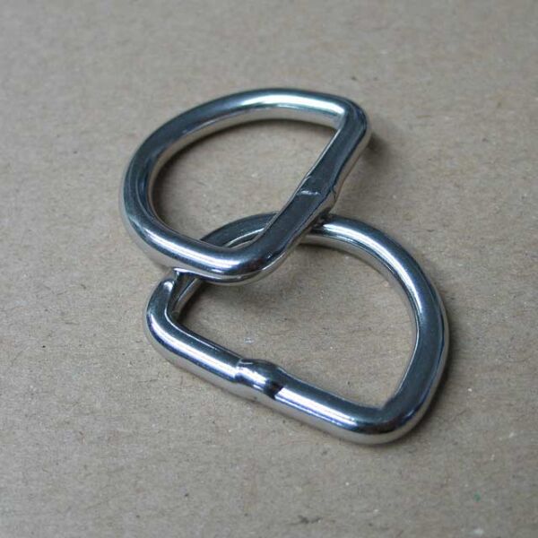 D-Ring 30mm x 5mm | Edelstahl | V4A