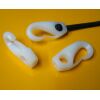 Karabinerhaken 8mm | Nylon | weiss