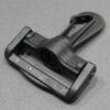 YKK LN38R - Gurtbandhaken Kunststoff schwarz 38mm ohne Wirbel