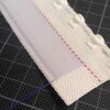 Kederband 7,5mm | Zipkeder 7,5mm | einfahnig | weiss