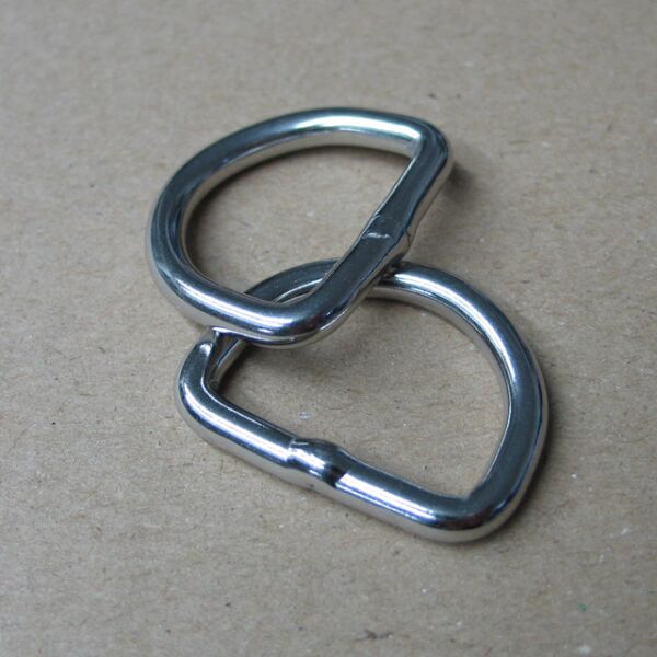 D-Ring 20mm x 4mm | Edelstahl | V4A