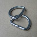 INOX Edelstahl D-Ring 4mm x 25mm V4A