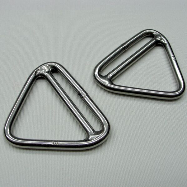 Edelstahl Trapezring mit Steg 50mm V4A