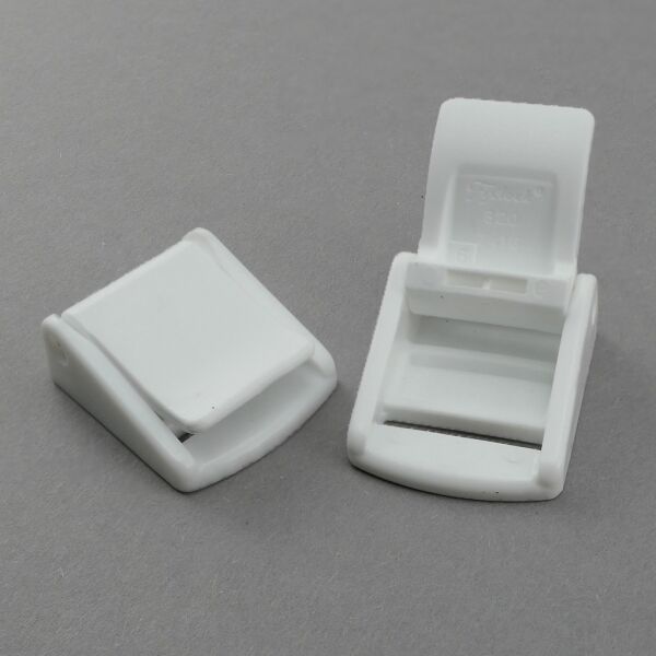 Klemmschnalle 20mm | weiss
