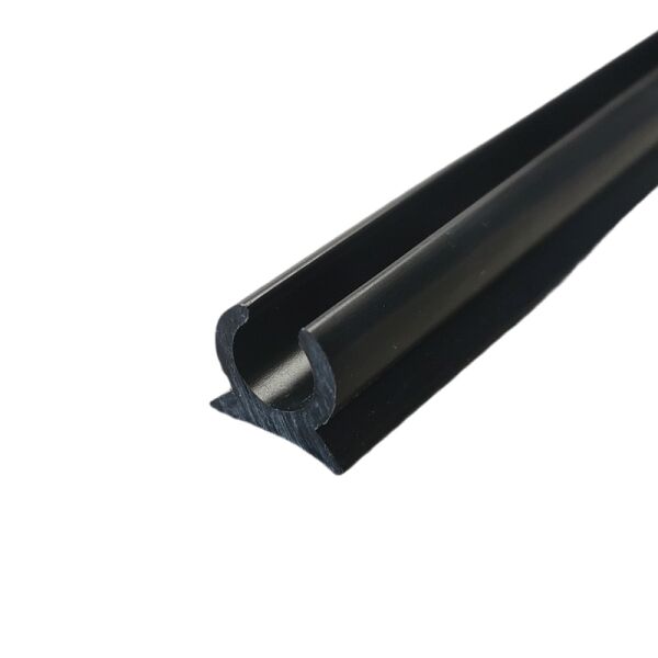 PVC Kederschiene C-Profil | 7,5mm | schwarz | 2m