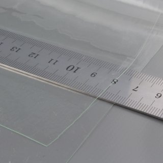 TPU Polyurethanfolie glasklar 0,2mm 140cmm breit Meterware