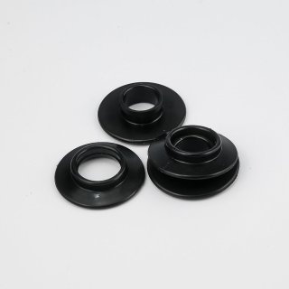 Kunststoff - Ösenclip 12mm schwarz