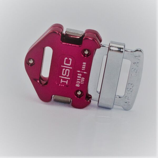 Steckschnalle | ISC KlickLock Buckle BU185 | rot