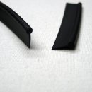 PVC Kederband - Kantenschutz - Hohlbiese 5mm schwarz