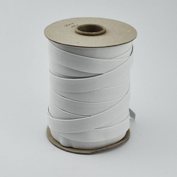 Gummiband | 20mm | weiß | 50m Rolle