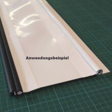 Kederadapter 7,5mm - 7,5mm | 10cm breit | grau
