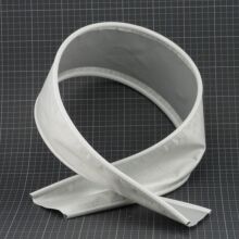 Kederadapter 5,5mm - 7,5mm | 10cm breit | grau