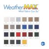 WeatherMAX-80 270g/m²  das Acrylgewebe für Sonnensegel, Objektbau und hochweritige Bootseinkleidungen. UV stabil und langzeit Farbecht.