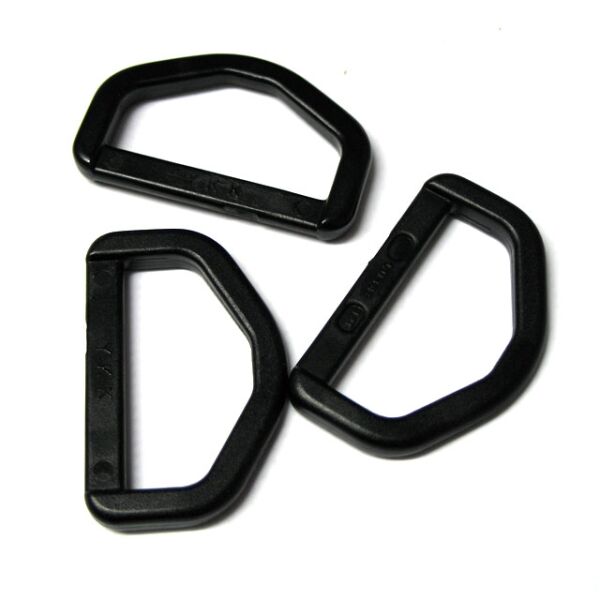 D-Ring 38mm | Kunststoff | YKK LD38E | schwarz