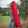 Langer XXL Packsack 105Liter schwarz für Stangen bis 150cm