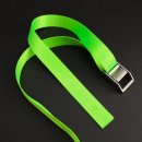 Signalfarbendes Gurtband 25mm grün