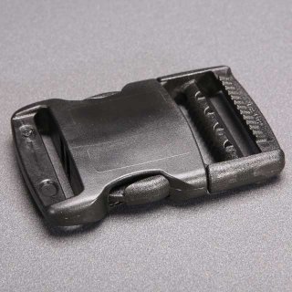 TRIWONDER 25mm Schwarz Nylon Gurtband mit Verstellbare Schnallen 4 Stück 