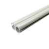 PVC Doppelkederschiene | 2m | weiß