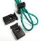 Kordelstopper schwarz  Cord-Lock  für 2x4mm Seil