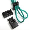 Kordelstopper 2x4mm | Cord-Lock | schwarz