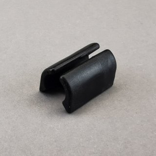 Verbinder kurz - für Kederschiene - Kunststoff schwarz
