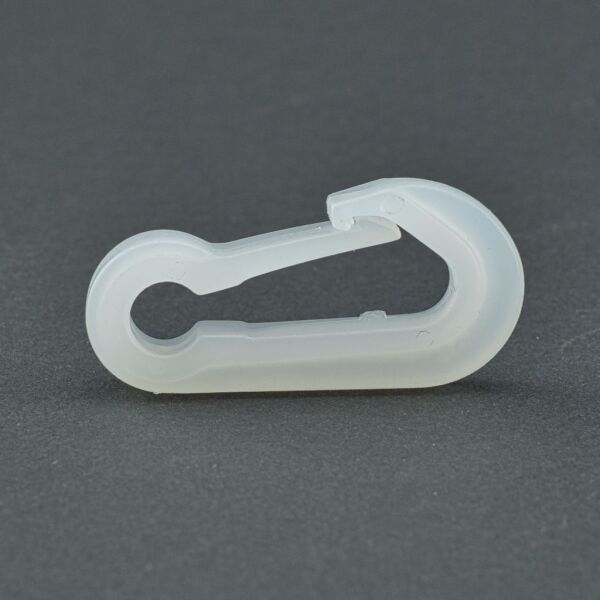 Karabinerhaken 4-6mm | weiss