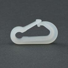 Karabinerhaken 4-6mm | weiss