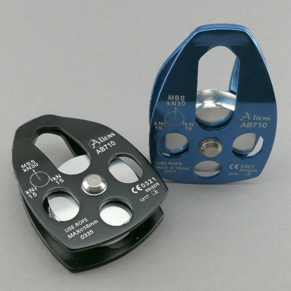 Aliens Umlenkrolle Big Pulley - blau