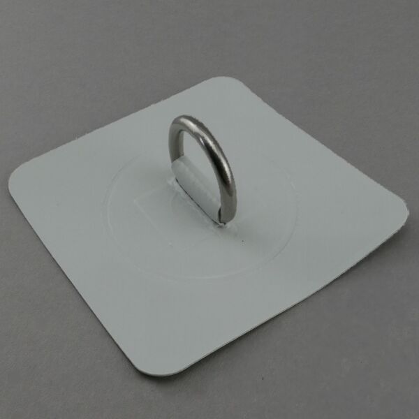 PVC D-Ring Patch 25mm | hellgrau