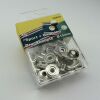 Druckknopf Set 10 Stk | inkl. Werkzeug | vernickelt