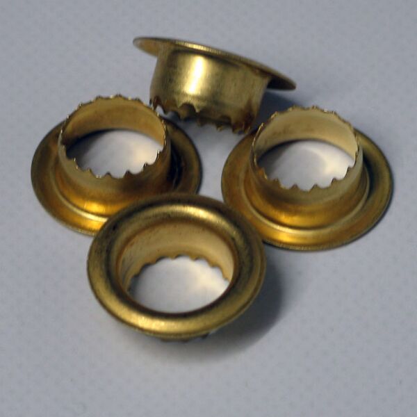 Prym K Öse | 16mm |  Messing gelb | einteilig