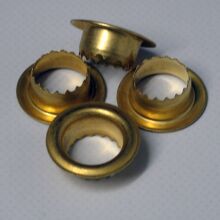 Prym K Öse | 16mm |  Messing gelb | einteilig