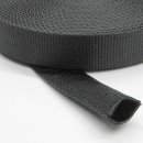Polyamid Schlauchband 25mm schwarz meterware - 1600Kg
